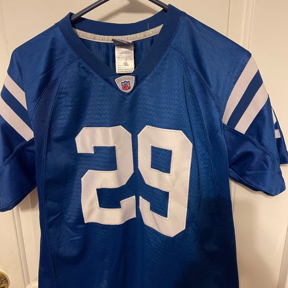 NFL Kids Jersey in Bold Blue and White. Joseph Addai Indianapolis Colts. - Picture 3 of 5